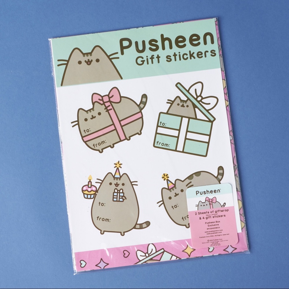 Pusheen Gift Stickers